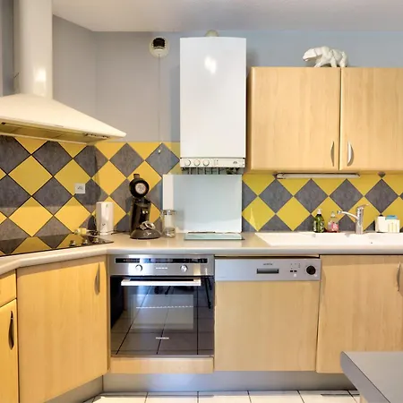 Apartment T3 Avec Terrasse, Garage Et Wifi A - Fr-1-555-120